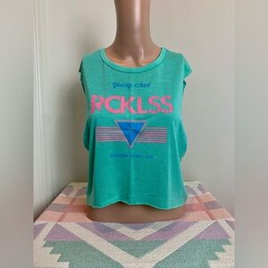 Vintage! Pacsun Rckless cropped muscle tank